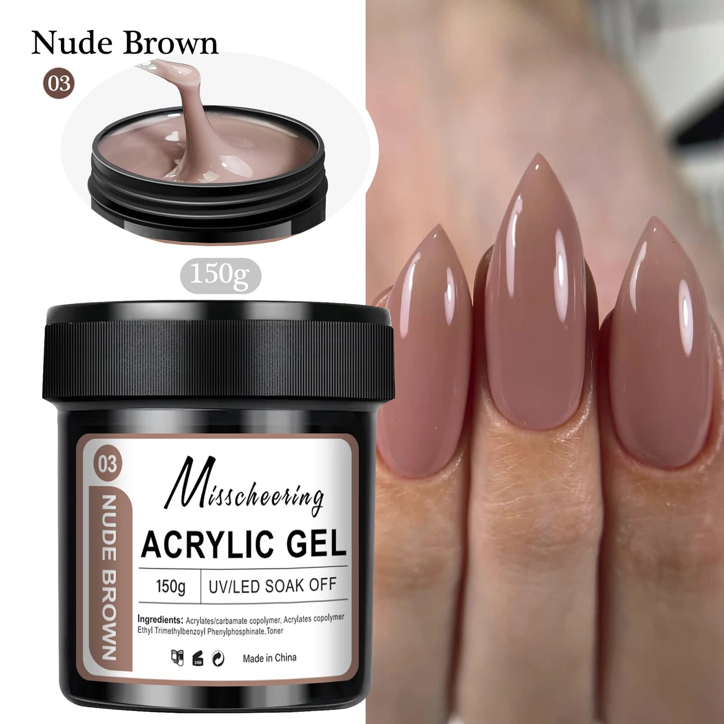 Misscheering 150ml Poly Builder Nail Extension Gel