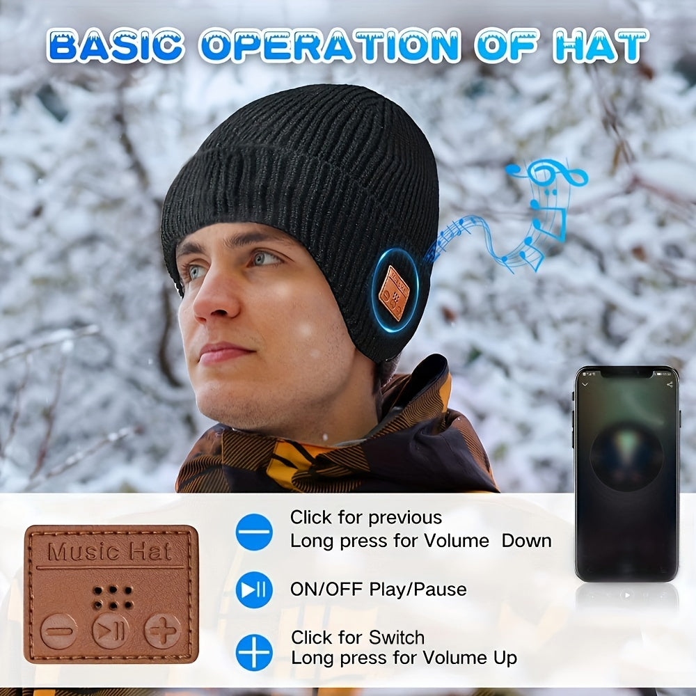 Wireless Beanie Hat With