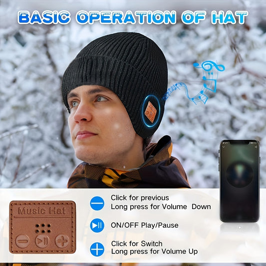 Wireless Beanie Hat With