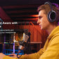 Men’s Bluetooth Over‑Ear Headphones