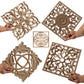 Decorative Wood Appliques Unique Exquisite Natural