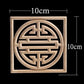 Decorative Wood Appliques Unique Exquisite Natural