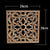 Decorative Wood Appliques Unique Exquisite Natural