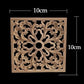Decorative Wood Appliques Unique Exquisite Natural
