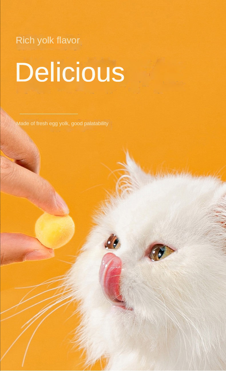 Genki series quail egg yellow freeze-dried