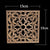 Decorative Wood Appliques Unique Exquisite Natural