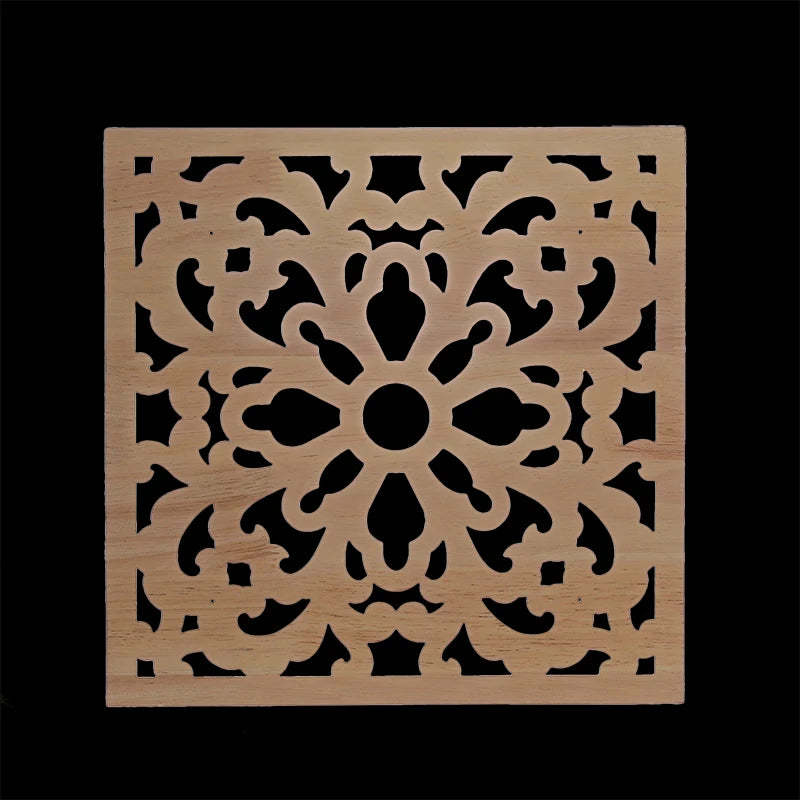 Decorative Wood Appliques Unique Exquisite Natural