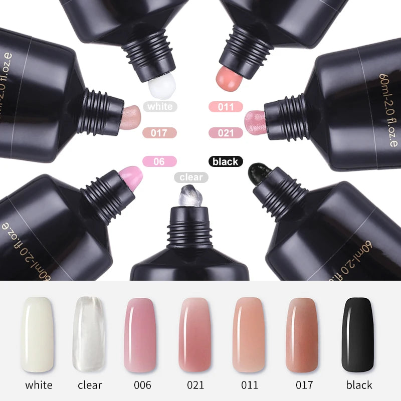 MSHARE 60g Hema-Free TPO Poly Nail Extension Gel