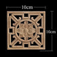 Decorative Wood Appliques Unique Exquisite Natural