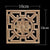 Decorative Wood Appliques Unique Exquisite Natural