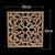 Decorative Wood Appliques Unique Exquisite Natural