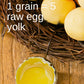 Genki series quail egg yellow freeze-dried