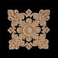 Decorative Wood Appliques Unique Exquisite Natural