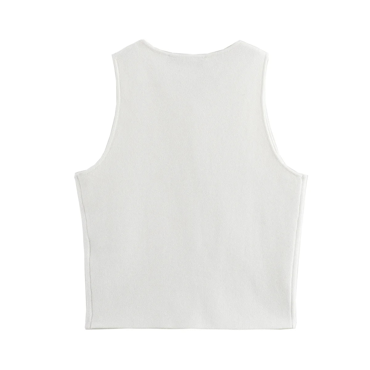 Chic Knit Sleeveless Vest Top