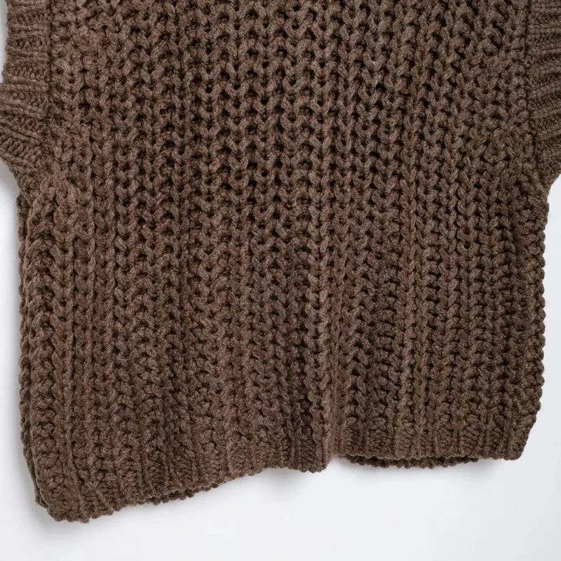 Cozy Knit Sleeveless Vest Top