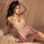 Midnight Lace Backless Nightdress