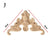 Decorative Wood Appliques and Onlays Natural