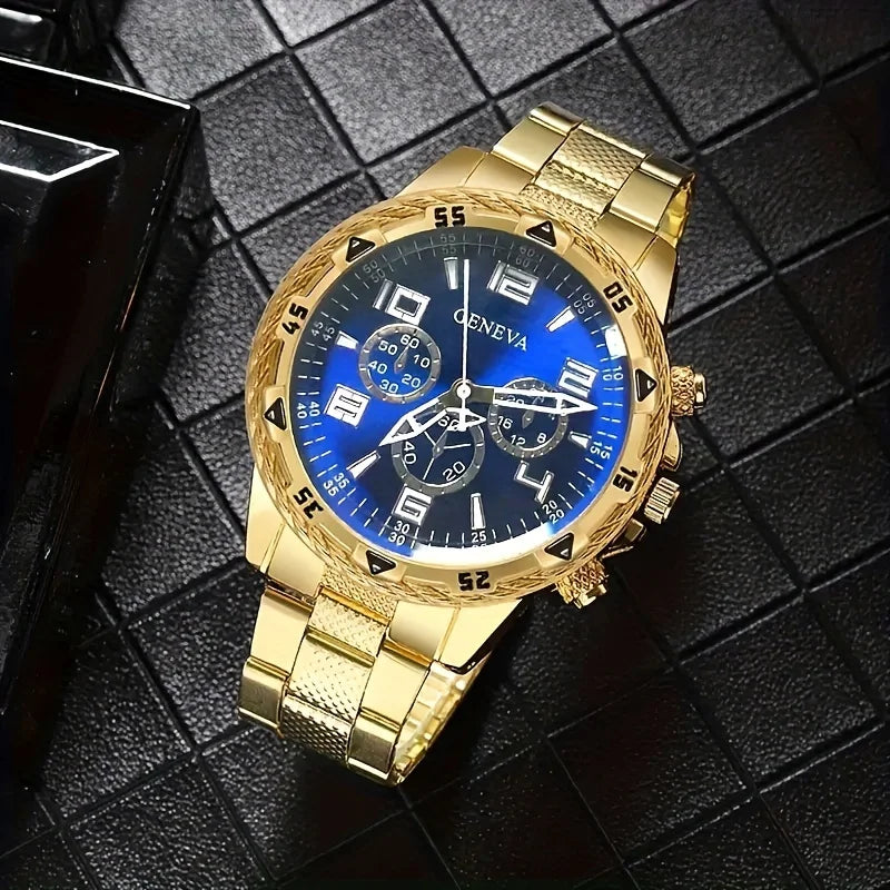 The RUNERR 4-Piece Fashion & Sports Quartz Watch Set