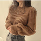 Women’s Loose Vintage Harajuku Lantern Sleeve Sweater