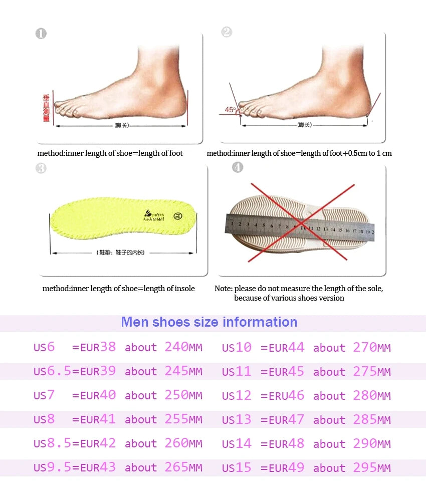 Male Shoes High Quality Fashion