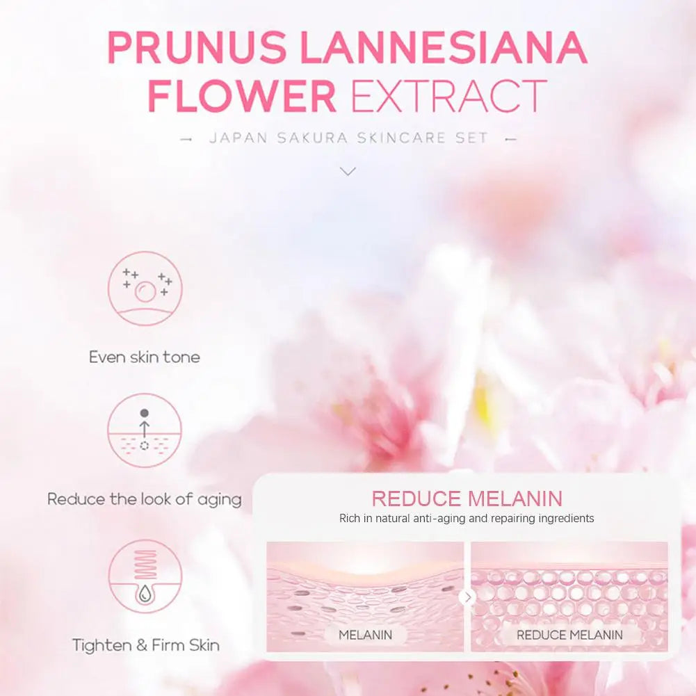 Sakura 6-Piece Travel Skin Care Set