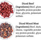 Diced Duck with Cheese Dog Treats