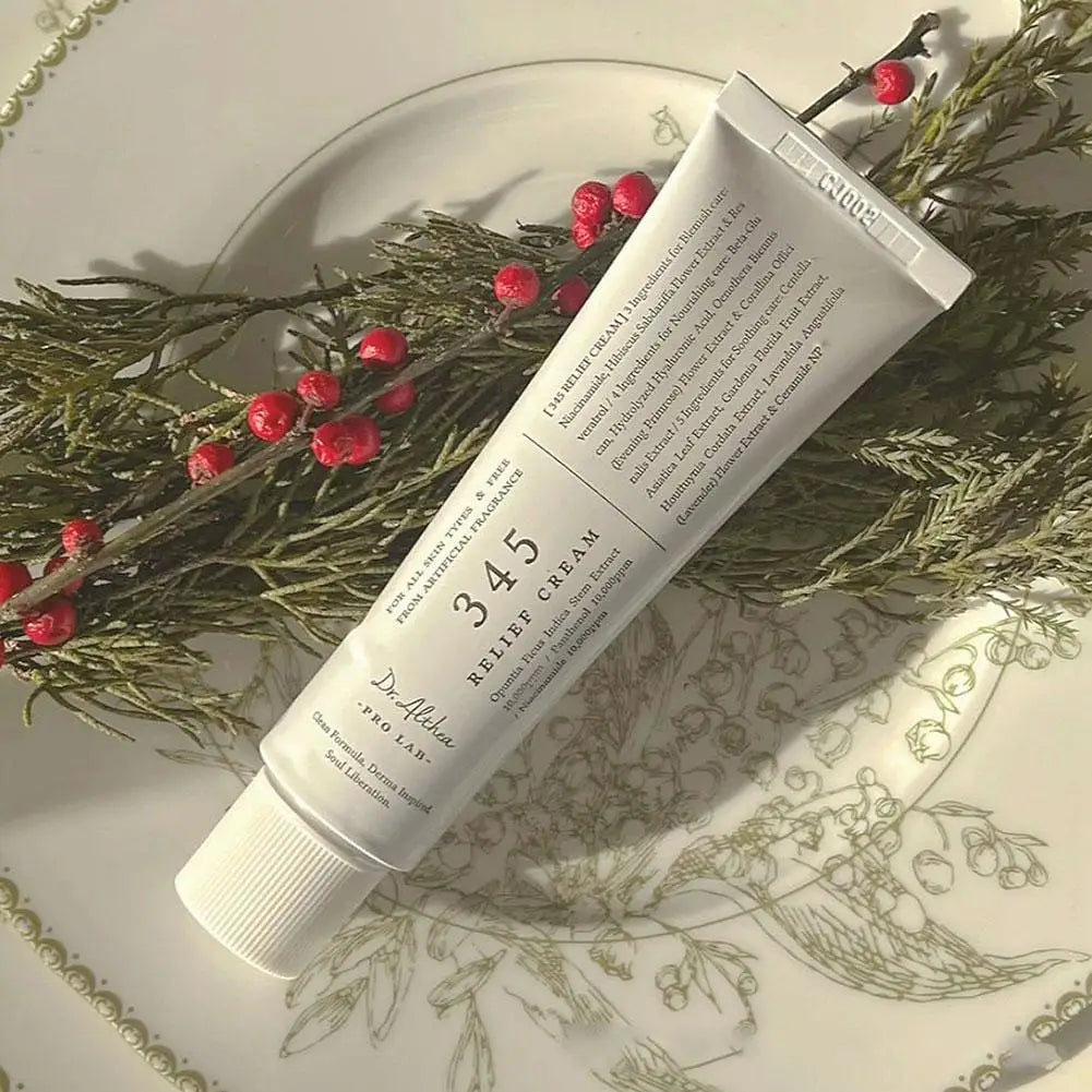 Korean Dr. 345 Antioxidant Relief Cream Gentle Vitamin C Serum Calming Moisturizer Cleansing Balm Soothing Hydrating Skin Care