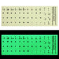 "Laptop Keyboard Sticker Protective Film - Multi-Language"