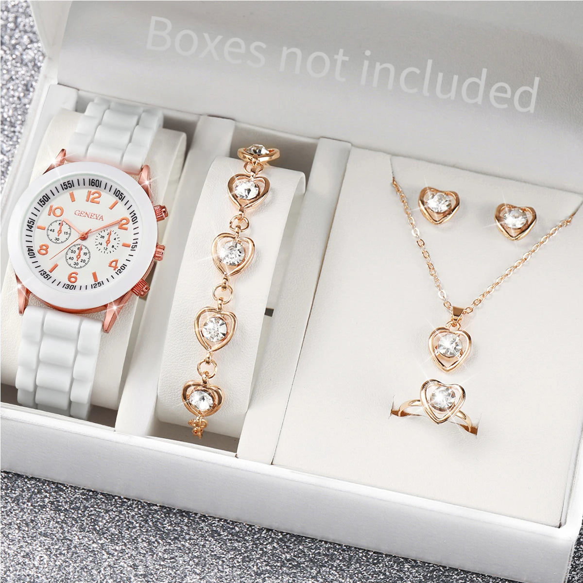 Casual Chic Watch & Jewelry Stack