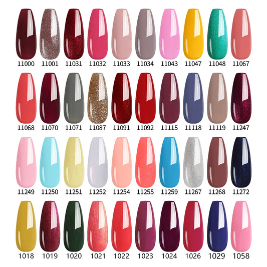 Clou Beaute 15ml HEMA/TPO-Free UV Gel Polish (Classic Red Collection)
