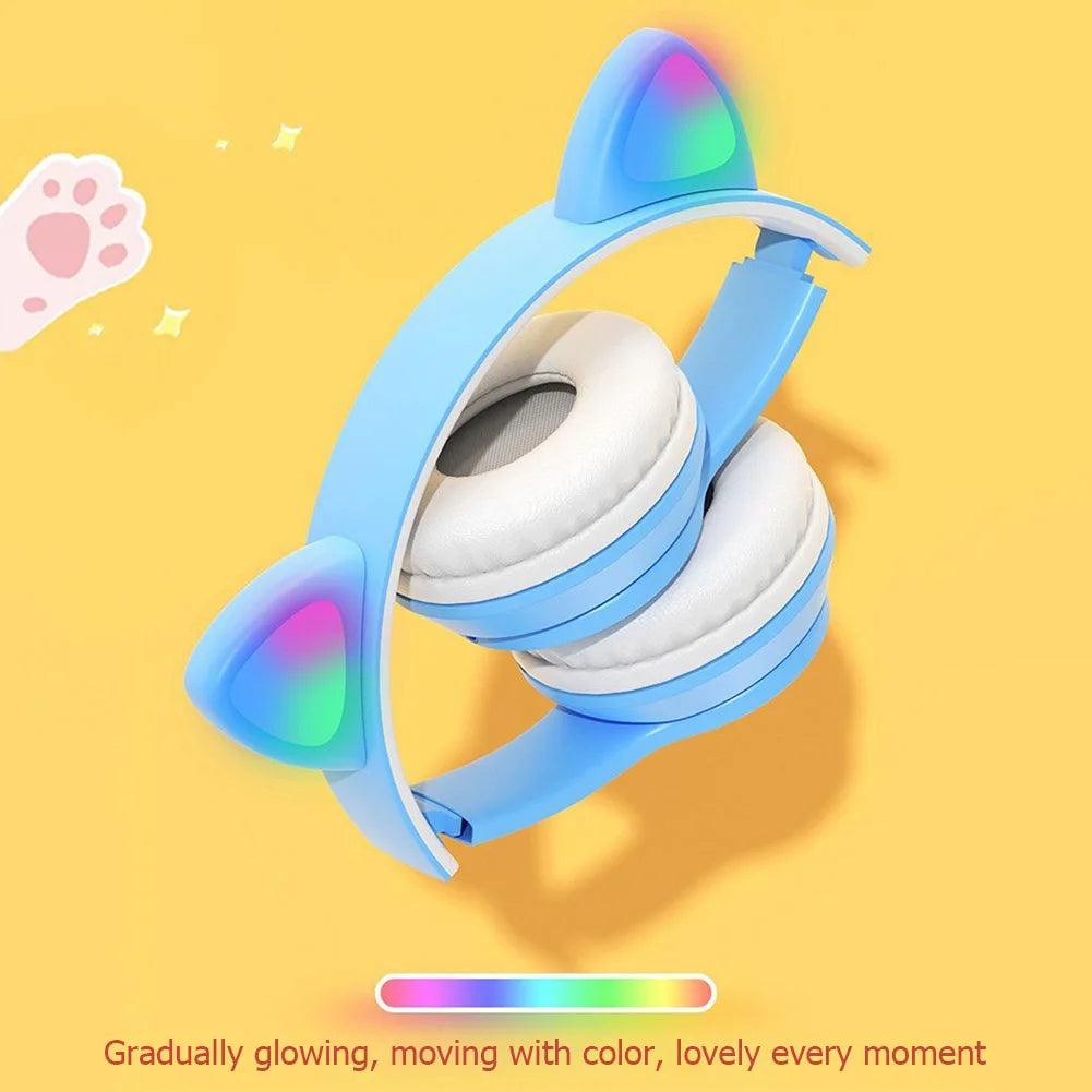 Wireless Headphones Cat Ear