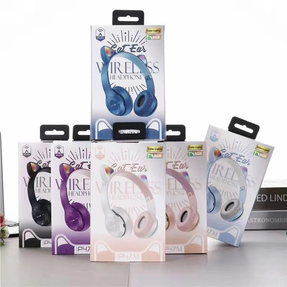 Wireless Headphones Cat Ear
