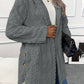 Women’s Thick Plush Hooded Cardigan
