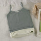 Cozy Velvet Thermal Sleeveless Top