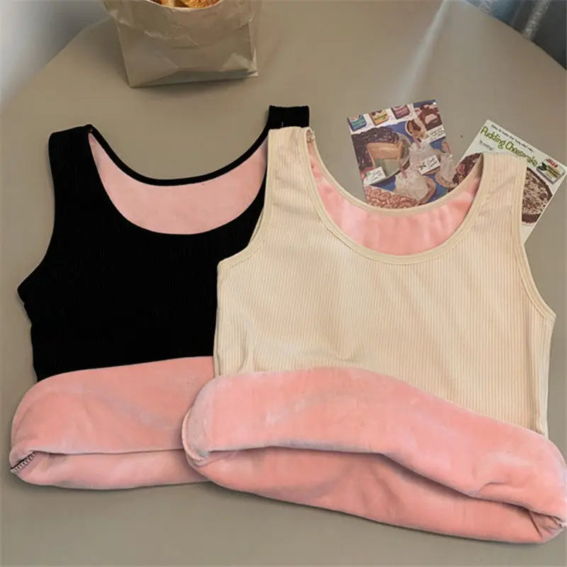 Winter Warm Velvet Thermal Vest
