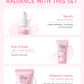 3pcs/set Sakura Skin Care Sets Face Cream Serum Eye Cream Face Beauty Products for Women Daily Moisturizing Skin Care Products