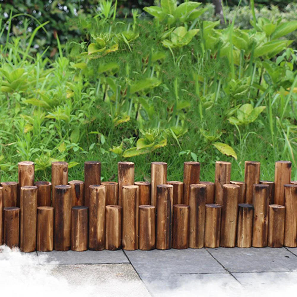 Fence Decor Wood Fence Anti-Corrosion Log