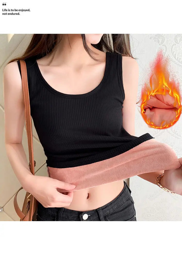 Winter Warm Velvet Thermal Vest
