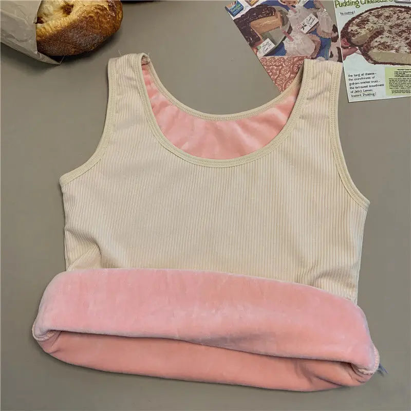 Winter Warm Velvet Thermal Vest