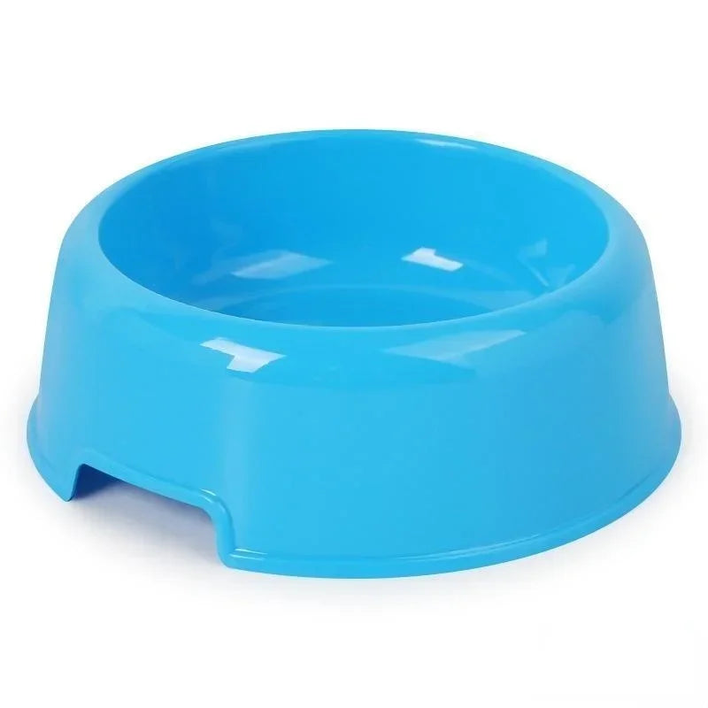 Pet Bowls Dog Cat Plastic Food