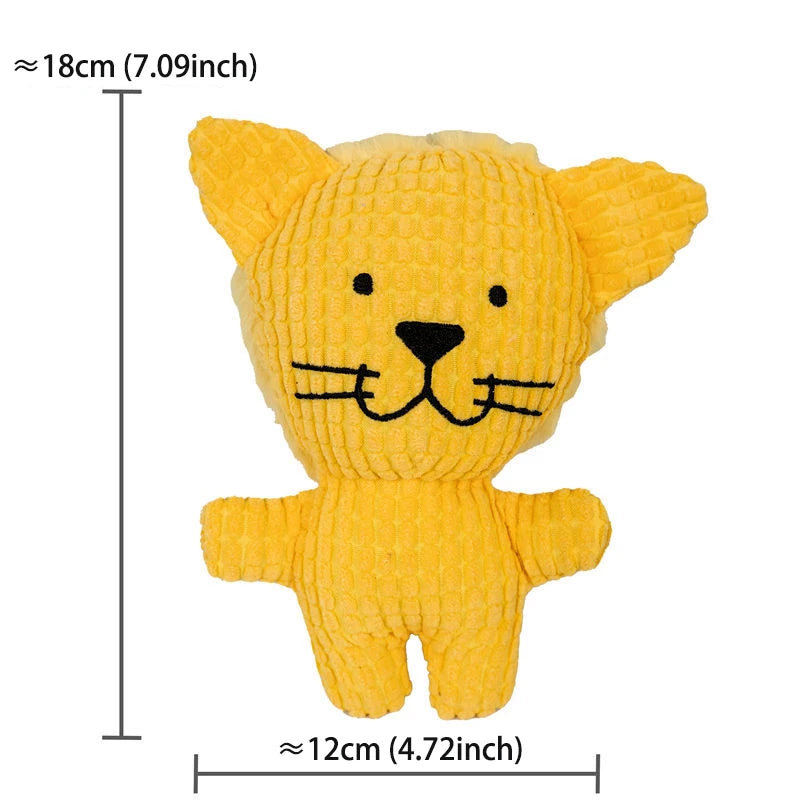 Cute Dog Plush Toys Teething