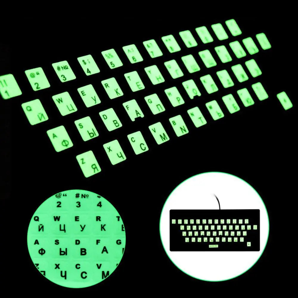 "Laptop Keyboard Sticker Protective Film - Multi-Language"