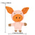 Cute Dog Plush Toys Teething
