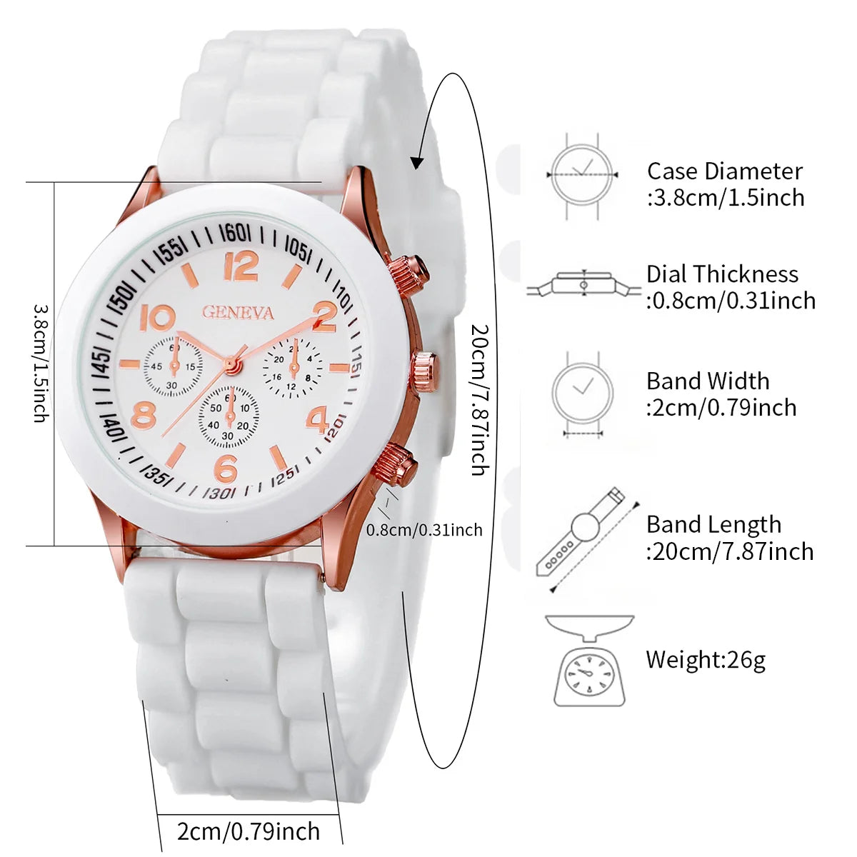 Casual Chic Watch & Jewelry Stack