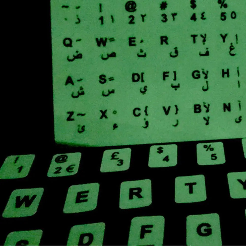 "Laptop Keyboard Sticker Protective Film - Multi-Language"