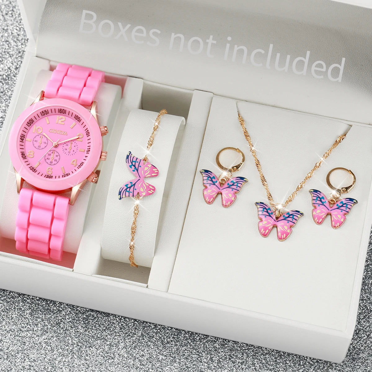 Casual Chic Watch & Jewelry Stack