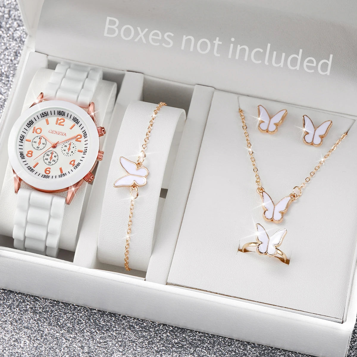 Casual Chic Watch & Jewelry Stack