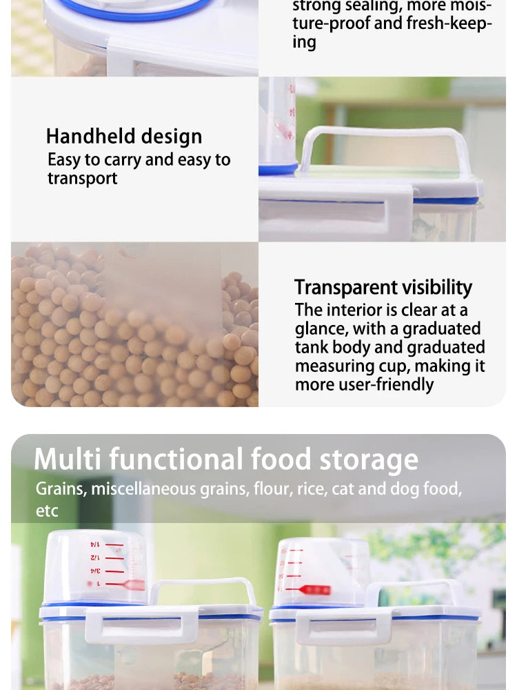 Premium Pet Food Storage Container with