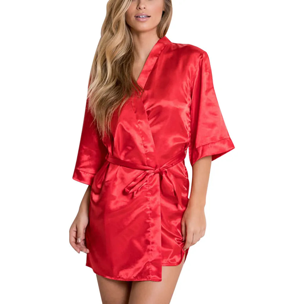 Silk Satin Night Elegance Nightgown