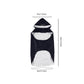 9 Sizes Dog Raincoat Small Medium Large Dogs Waterproof Hooded Jacket Rain Clothes with Reflective Stripe Outdoor Accessories